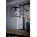Lampa wisząca czarna Beroni Nordlux | Loftowa lampa E27