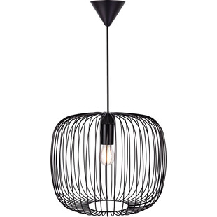 Lampa wisząca czarna Beroni Nordlux | Loftowa lampa E27