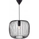 Lampa wisząca czarna Beroni Nordlux | Loftowa lampa E27