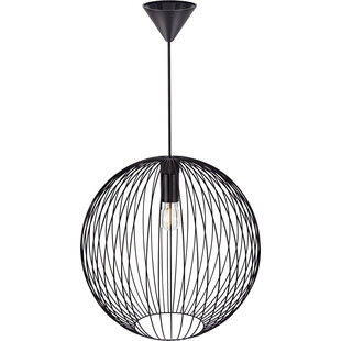 Lampa wisząca Beroni czarna - Nordlux | Loftowa kula 45cm