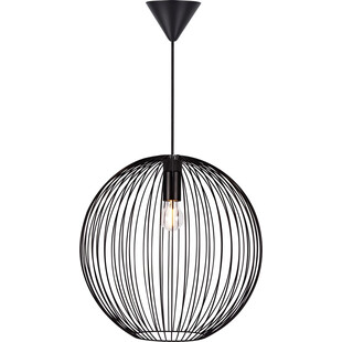 Lampa wisząca Beroni czarna - Nordlux | Loftowa kula 45cm