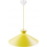 Stylowa Lampa wisząca skandynawska Dial 45 żółta Nordlux do salonu, sypialni i kuchni