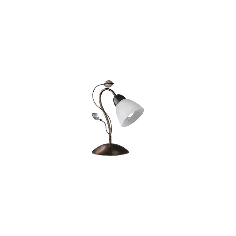 Lampa stołowa antyczna Traditio - Trio | Biały / Antyczny