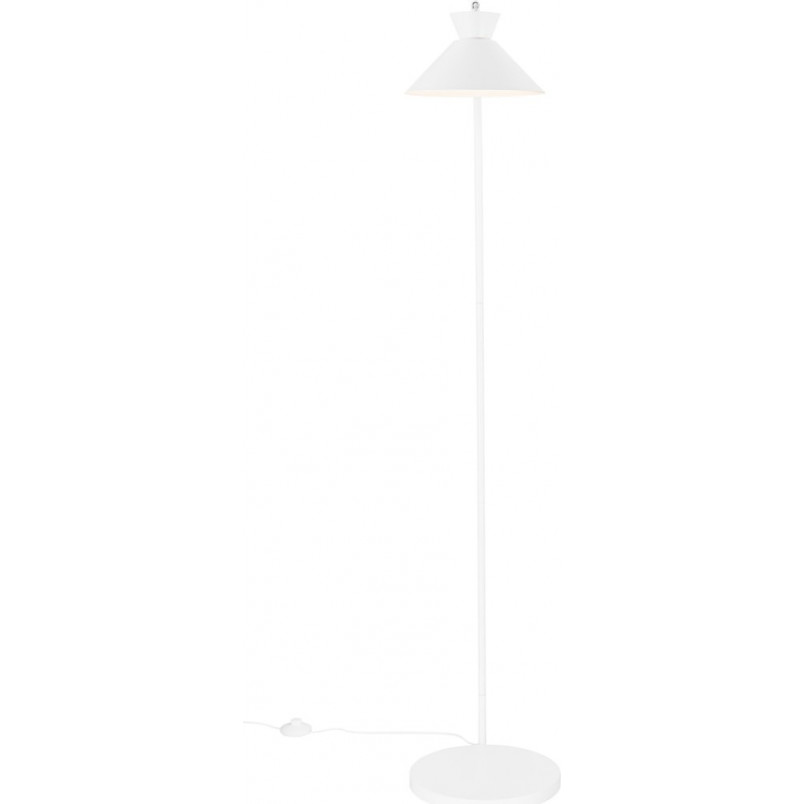 Lampa podłogowa Dial biała Nordlux | Skandynawski Design