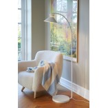 Lampa podłogowa Dial biała Nordlux | Skandynawski Design