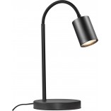 Lampa biurkowa Explore czarna | Nordlux - Regulowana