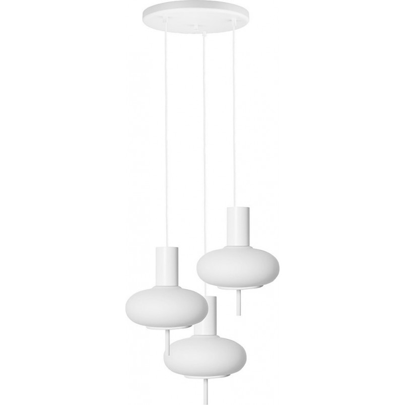 Lampa Wisząca Szklana Torni III Biała | Ummo - Kup Teraz!