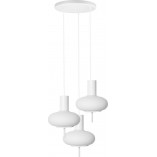 Lampa Wisząca Szklana Torni III Biała | Ummo - Kup Teraz!