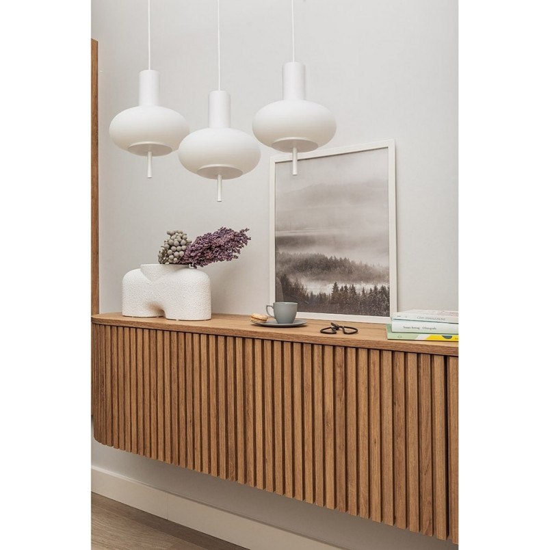 Lampa Wisząca Potrójna Biała Torni III | Ummo
