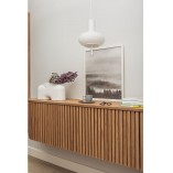 Lampa wisząca szklana Torni | Biała, E27 | Sklep Ummo