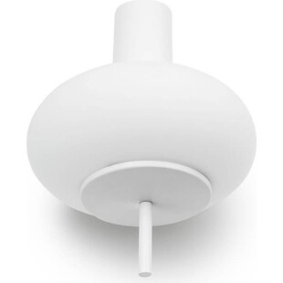 Lampa wisząca szklana Torni | Biała, E27 | Sklep Ummo