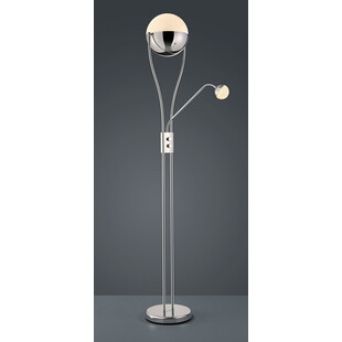 Lampa podłogowa Chris chrom Trio - Nowoczesny design i funkcja