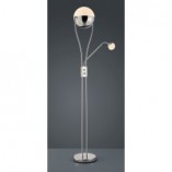 Lampa podłogowa Chris chrom Trio - Nowoczesny design i funkcja