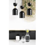 Lampa wisząca Supuru III - czarna/złota | Ummo - Design i Jakość