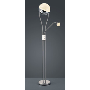 Lampa podłogowa Chris chrom Trio - Nowoczesny design i funkcja