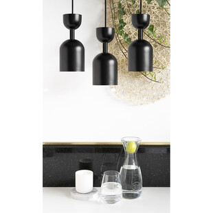 Lampa wisząca Supuru III czarna | Ummo - Design i jakość