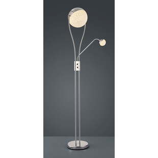 Lampa podłogowa Chris chrom Trio - Nowoczesny design i funkcja