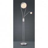 Lampa podłogowa Chris chrom Trio - Nowoczesny design i funkcja