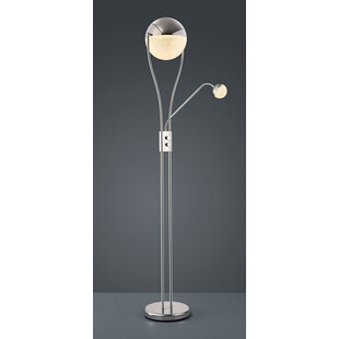 Lampa podłogowa Chris chrom Trio - Nowoczesny design i funkcja