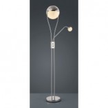 Lampa podłogowa Chris chrom Trio - Nowoczesny design i funkcja
