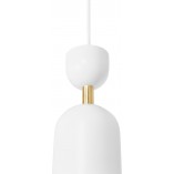 Lampa wisząca Supuru biało-złota | Ummo - Nowoczesny design