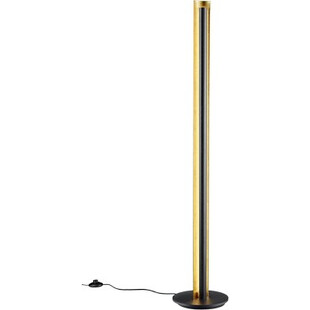 Lampa podłogowa nowoczesna Texel Czarna marki Trio