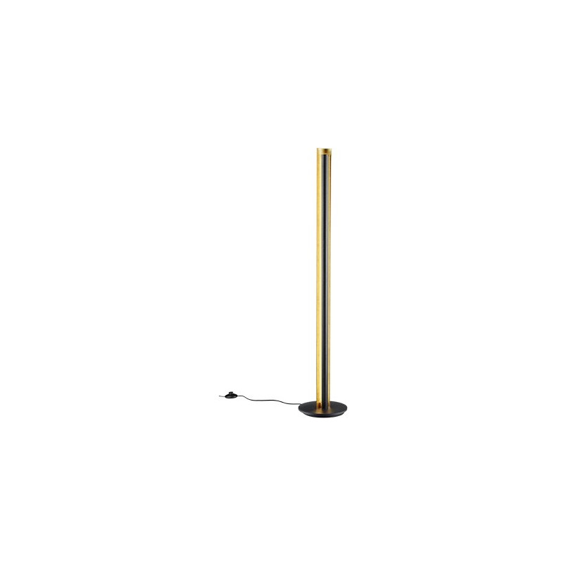 Lampa podłogowa Texel czarna Trio | Nowoczesne oświetlenie