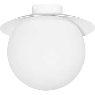 Plafon szklana kula Kuul 20cm biały Ummo