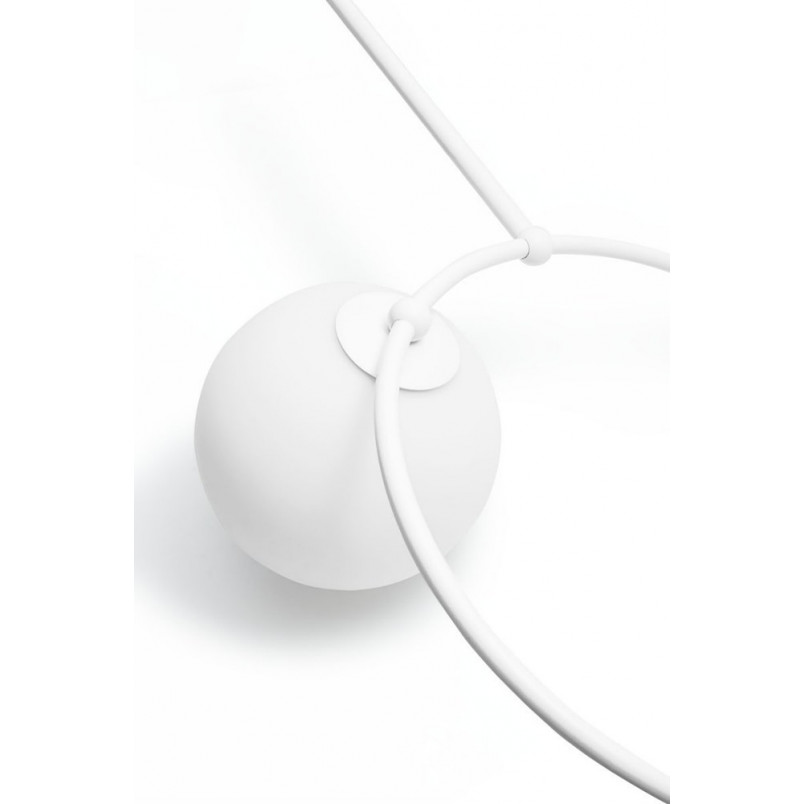 Lampa wisząca Fuppu: 2 szkłane kule, design Ummo