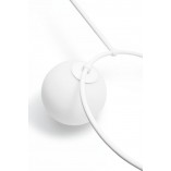 Lampa wisząca Fuppu: 2 szkłane kule, design Ummo