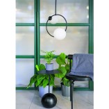 Lampa wisząca Fuppu A: Designerskie kule biało-czarne | Ummo