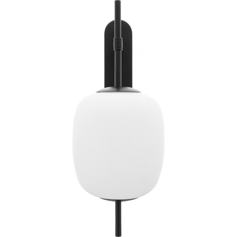 Kinkiet Epli Mini biało-czarny - Designerskie oświetlenie Ummo