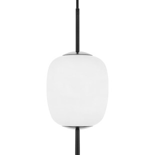Lampa Wisząca Szklana Epli Czarno-Biała Ummo | Design i Jakość