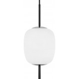 Lampa Wisząca Szklana Epli Czarno-Biała Ummo | Design i Jakość