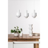 Lampa Wisząca Loft Enkel III | Biała, 3 punkty | Ummo