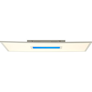 Plafon nowoczesny z pilotem sterowania Odella LED 80x40cm biały Brilliant