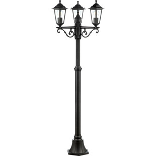 Słupek ogrodowy retro Carleen 200cm czarny Brilliant - Oświetlenie