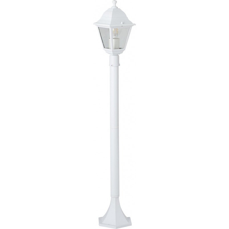 Słupek Ogrodowy Retro Nissie 100cm Biały - Brilliant | Oświetlenie