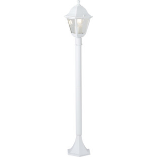 Słupek Ogrodowy Retro Nissie 100cm Biały - Brilliant | Oświetlenie