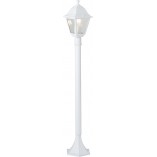 Słupek Ogrodowy Retro Nissie 100cm Biały - Brilliant | Oświetlenie