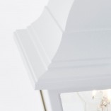 Słupek Ogrodowy Retro Nissie 100cm Biały - Brilliant | Oświetlenie