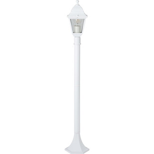 Słupek Ogrodowy Retro Nissie 100cm Biały - Brilliant | Oświetlenie