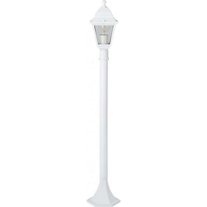 Słupek Ogrodowy Retro Nissie 100cm Biały - Brilliant | Oświetlenie