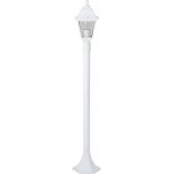 Słupek Ogrodowy Retro Nissie 100cm Biały - Brilliant | Oświetlenie