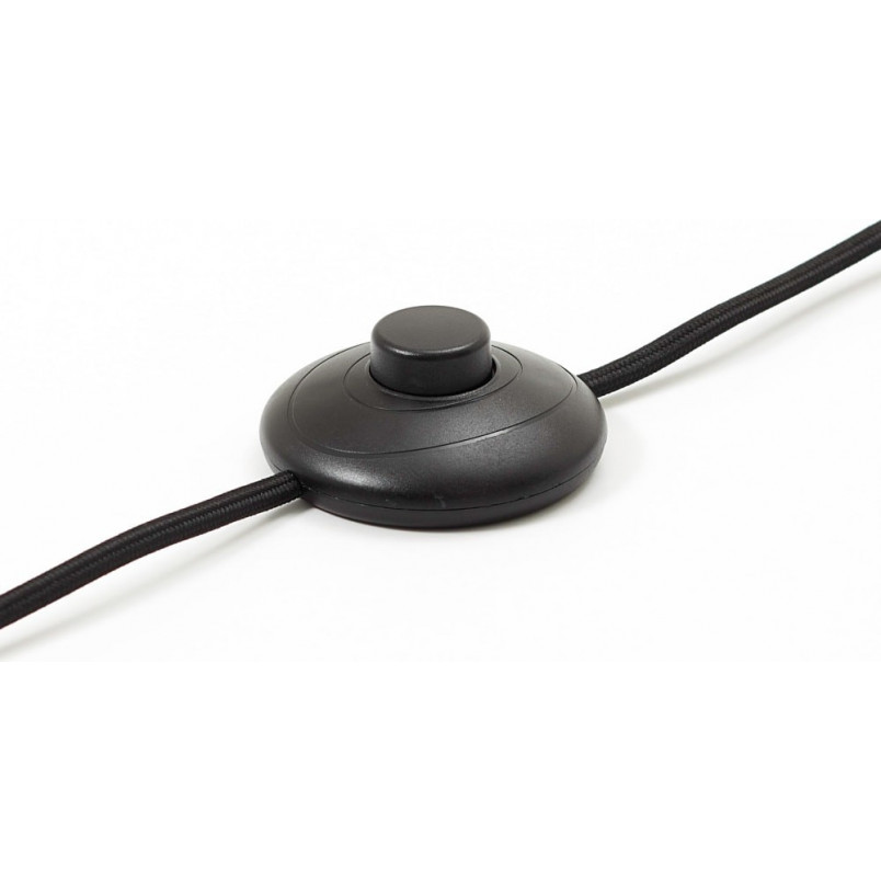 Lampa podłogowa industrialna Gwen - Brilliant | Loftowa czarna