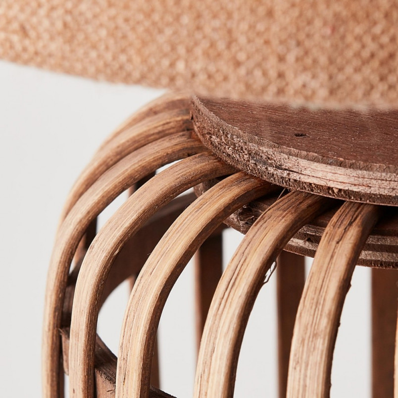 Lampa stołowa boho Woodrow | Bambus Brilliant - Stylowe oświetlenie