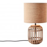 Lampa stołowa boho Woodrow | Bambus Brilliant - Stylowe oświetlenie
