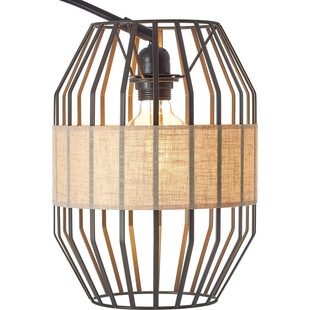 Lampa podłogowa Slope czarna - Elegancki design | Brilliant