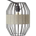Lampa podłogowa Slope czarna - Elegancki design | Brilliant