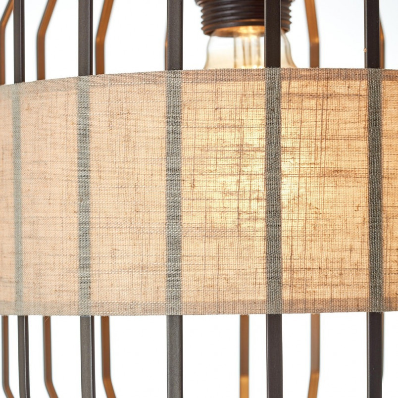 Lampa podłogowa Slope czarna - Elegancki design | Brilliant
